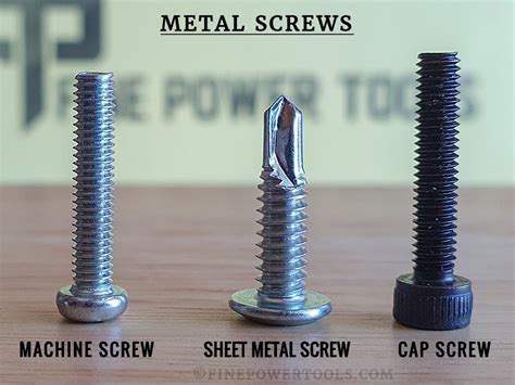 sheet metal vs wood screw|attaching wood to metal.